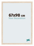 Catania MDF Photo Frame 67x98cm Oak Front Size | Yourdecoration.com