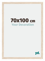Catania MDF Photo Frame 70x100cm Oak Size | Yourdecoration.com