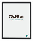 Catania MDF Photo Frame 70x90cm Black Size | Yourdecoration.com