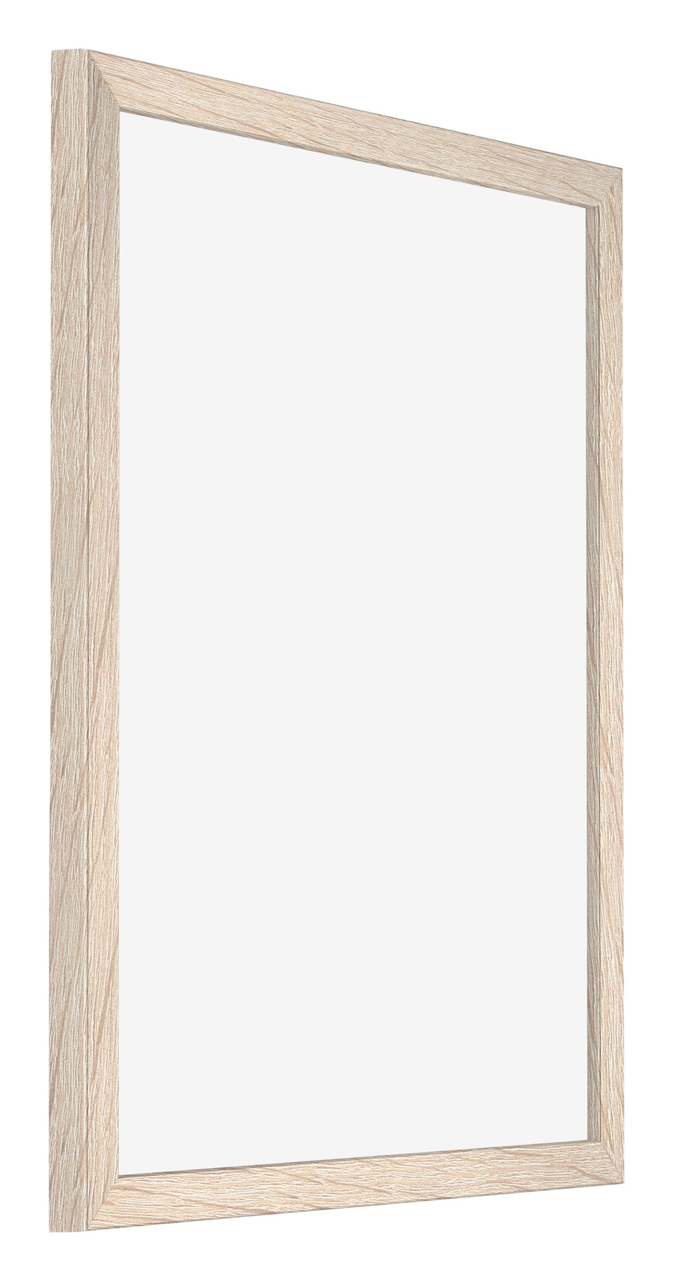 Catania MDF Photo Frame 70x90cm Oak Front Oblique | Yourdecoration.com