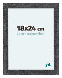 Como MDF Photo Frame 18x24cm Gray Swept Front Size | Yourdecoration.com
