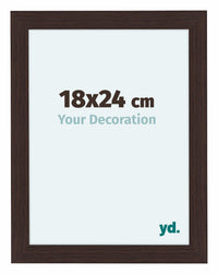 Como MDF Photo Frame 18x24cm Oak Dark Front Size | Yourdecoration.com