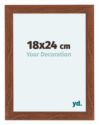 Como MDF Photo Frame 18x24cm Walnut Front Size | Yourdecoration.com