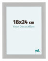 Como MDF Photo Frame 18x24cm White Woodgrain Front Size | Yourdecoration.com