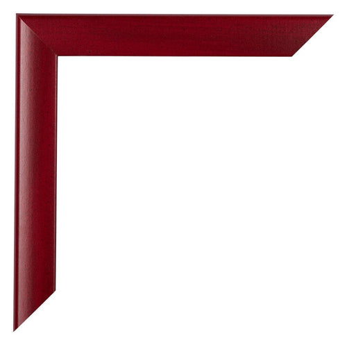 Como MDF Photo Frame 18x24cm Wine Red Swept Corner | Yourdecoration.com