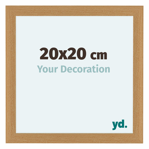 Como MDF Photo Frame 20x20cm Beech Front Size | Yourdecoration.com