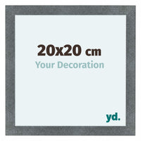 Como MDF Photo Frame 20x20cm Iron Swept Front Size | Yourdecoration.com