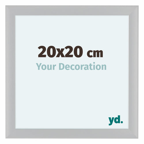 Como MDF Photo Frame 20x20cm White High Gloss Front Size | Yourdecoration.com