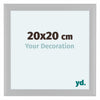 Como MDF Photo Frame 20x20cm White Matte Front Size | Yourdecoration.com