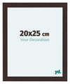 Como MDF Photo Frame 20x25cm Oak Dark Front Size | Yourdecoration.com