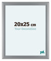 Como MDF Photo Frame 20x25cm Silver Matte Front Size | Yourdecoration.com
