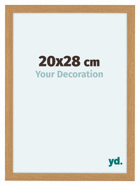 Como MDF Photo Frame 20x28cm Beech Front Size | Yourdecoration.com