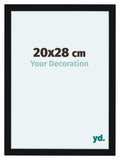 Como MDF Photo Frame 20x28cm Black High Gloss Front Size | Yourdecoration.com