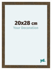 Como MDF Photo Frame 20x28cm Gold Antique Front Size | Yourdecoration.com