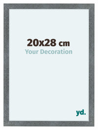 Como MDF Photo Frame 20x28cm Iron Swept Front Size | Yourdecoration.com