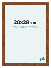 Como MDF Photo Frame 20x28cm Oak Rustiek Front Size | Yourdecoration.com