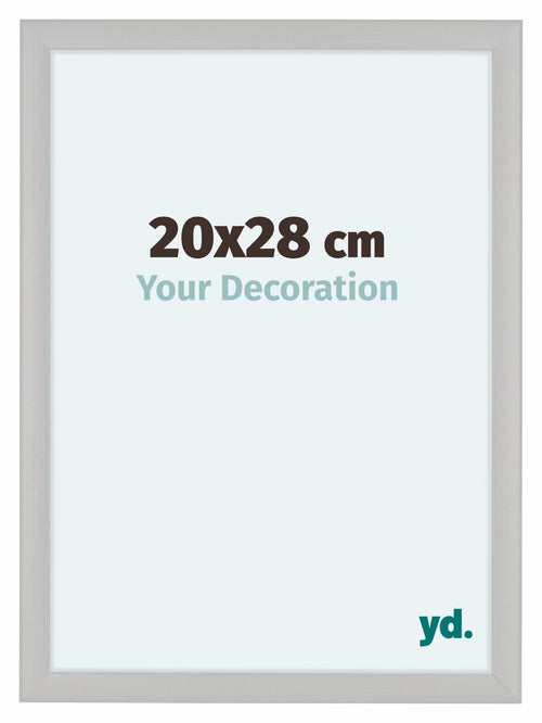 Como MDF Photo Frame 20x28cm White Woodgrain Front Size | Yourdecoration.com