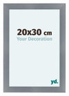 Como MDF Photo Frame 20x30cm Aluminium Brushed Front Size | Yourdecoration.com