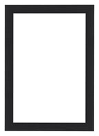 Como MDF Photo Frame 20x30cm Black Woodgrain Front | Yourdecoration.com