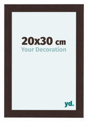 Como MDF Photo Frame 20x30cm Oak Dark Front Size | Yourdecoration.com