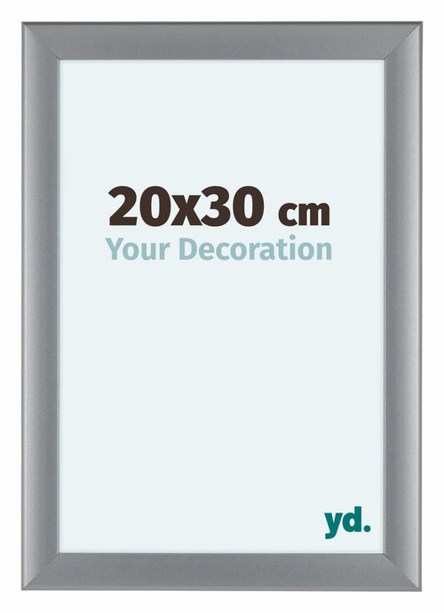 Como MDF Photo Frame 20x30cm Silver Matte Front Size | Yourdecoration.com