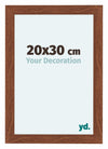 Como MDF Photo Frame 20x30cm Walnut Front Size | Yourdecoration.com
