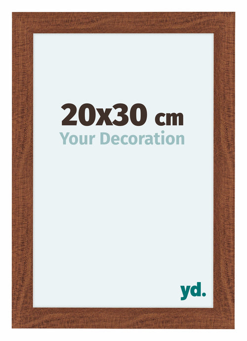 Como MDF Photo Frame 20x30cm Walnut Front Size | Yourdecoration.com