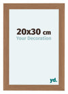Como MDF Photo Frame 20x30cm Walnut Light Front Size | Yourdecoration.com