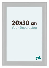Como MDF Photo Frame 20x30cm White High Gloss Front Size | Yourdecoration.com
