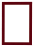 Como MDF Photo Frame 20x30cm Wine Red Swept Front | Yourdecoration.com