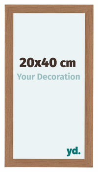Como MDF Photo Frame 20x40cm Walnut Light Front Size | Yourdecoration.com