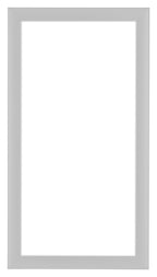 Como MDF Photo Frame 20x40cm White Matte Front | Yourdecoration.com