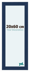 Como MDF Photo Frame 20x60cm Dark Blue Swept Front Size | Yourdecoration.com