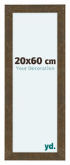 Como MDF Photo Frame 20x60cm Gold Antique Front Size | Yourdecoration.com