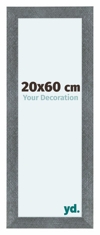 Como MDF Photo Frame 20x60cm Iron Swept Front Size | Yourdecoration.com