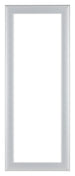 Como MDF Photo Frame 20x60cm Silver Matte Front | Yourdecoration.com