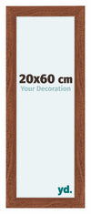 Como MDF Photo Frame 20x60cm Walnut Front Size | Yourdecoration.com