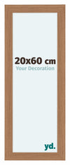 Como MDF Photo Frame 20x60cm Walnut Light Front Size | Yourdecoration.com