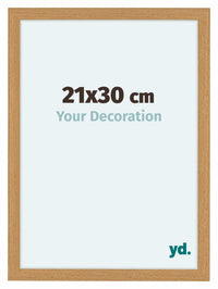 Como MDF Photo Frame 21x30cm Beech Front Size | Yourdecoration.com