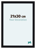 Como MDF Photo Frame 21x30cm Black High Gloss Front Size | Yourdecoration.com