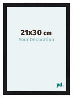 Como MDF Photo Frame 21x30cm Black Matte Front Size | Yourdecoration.com