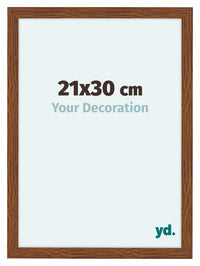 Como MDF Photo Frame 21x30cm Oak Rustiek Front Size | Yourdecoration.com