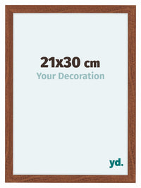 Como MDF Photo Frame 21x30cm Walnut Front Size | Yourdecoration.com