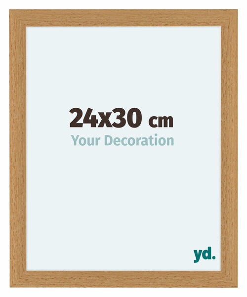 Como MDF Photo Frame 24x30cm Beech Front Size | Yourdecoration.com