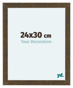 Como MDF Photo Frame 24x30cm Gold Antique Front Size | Yourdecoration.com