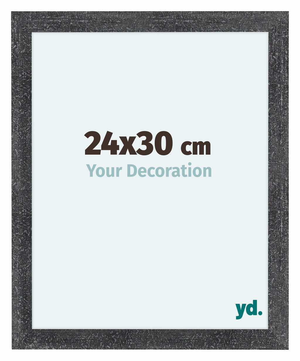 Como MDF Photo Frame 24x30cm Gray Swept Front Size | Yourdecoration.com