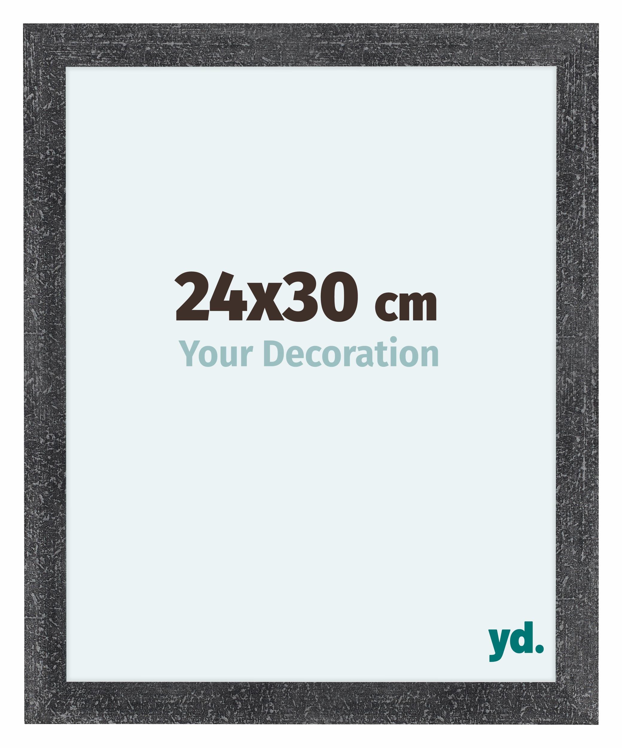Como MDF Photo Frame 24x30cm Gray Swept Front Size | Yourdecoration.com