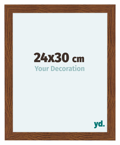 Como MDF Photo Frame 24x30cm Oak Rustiek Front Size | Yourdecoration.com