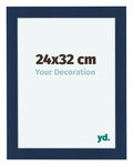 Como MDF Photo Frame 24x32cm Dark Blue Swept Front Size | Yourdecoration.com