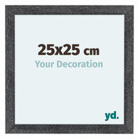Como MDF Photo Frame 25x25cm Gray Swept Front Size | Yourdecoration.com